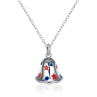 Another Silver Christmas Theme - Bell Necklace - JEO STORE