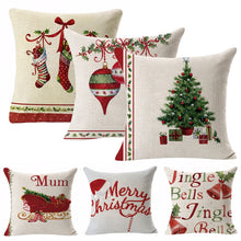 Load image into Gallery viewer, 18&quot; Christmas Cushion Cover - JEO STORE
