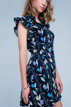 Load image into Gallery viewer, Flower Printed Dress - JEO STORE