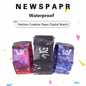 Paper Digital Watch Waterproof - JEO STORE