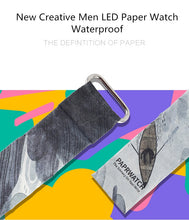 Load image into Gallery viewer, Paper Digital Watch Waterproof - JEO STORE
