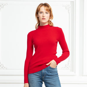 Slim-Fit Tight Sweater - JEO STORE