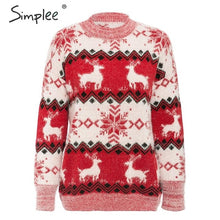 Load image into Gallery viewer, Women Christmas Jumper Sweater - JEO STORE