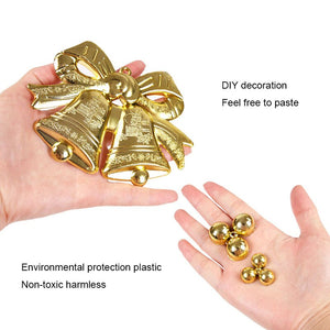 3 sets Plastic Gold Bell - JEO STORE