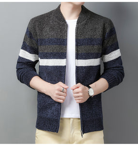 Thick O-Neck Sweatercoat - JEO STORE