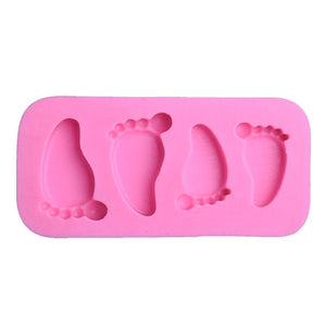 Baby Pink Foot 3D Silicone Mold Silicone Mold - JEO STORE