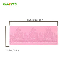 Load image into Gallery viewer, Cake Folded Lace Border Decoration Mold - JEO STORE