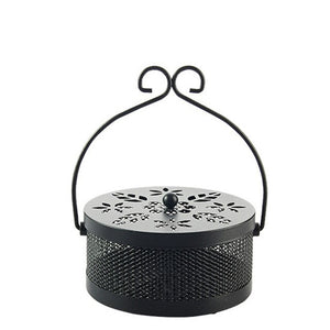 Iron Fireproof Mosquito Coil Box - JEO STORE