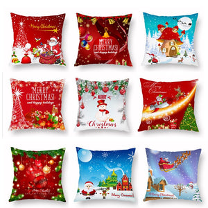 Christmas Cushion Cover Pillowcase 45*45cm - JEO STORE