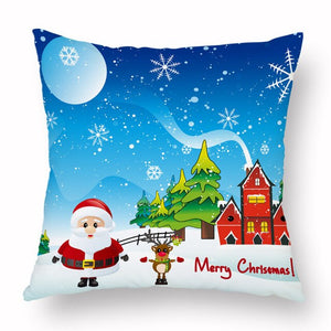 Christmas Cushion Cover Pillowcase 45*45cm - JEO STORE