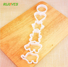 Load image into Gallery viewer, 6Pcs/Set Plastic Animal Shape Cookie Mould - JEO STORE