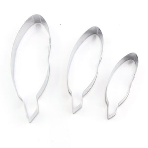 3Pcs/set Stainless Steel Cookie Cutters - JEO STORE