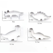 Load image into Gallery viewer, 4pcs/set Dinosaur Cookie Cutter Mould - JEO STORE