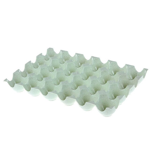 15-Grid Plastic Fridge Egg Storage Box Egg - JEO STORE