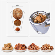 Load image into Gallery viewer, 1pc Alloy Nutcracker for Nuts Sheller Crack - JEO STORE
