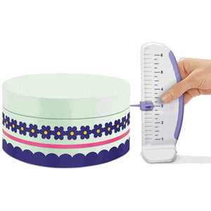 1 pcs Cake Ruler Plastic Cake Marker - JEO STORE