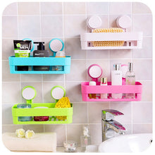 Load image into Gallery viewer, New Sucker Shelf Bathroom Kitchen Wall Shelf Suction Rack - JEO STORE