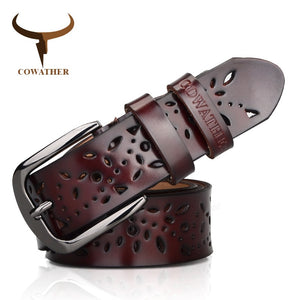 Cow Leather Belt For Women - JEO STORE
