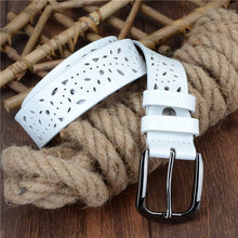 Load image into Gallery viewer, Cow Leather Belt For Women - JEO STORE