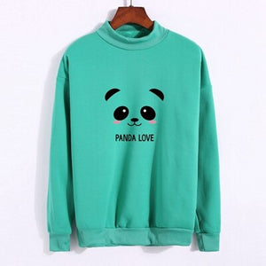 Panda Printed Sweatshirt  Hoodies - JEO STORE